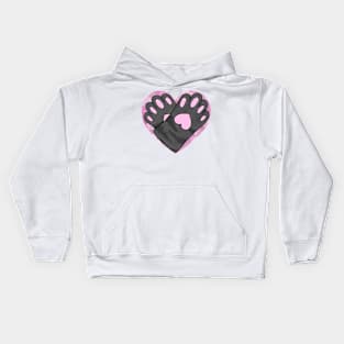 Tabby toe beans Kids Hoodie